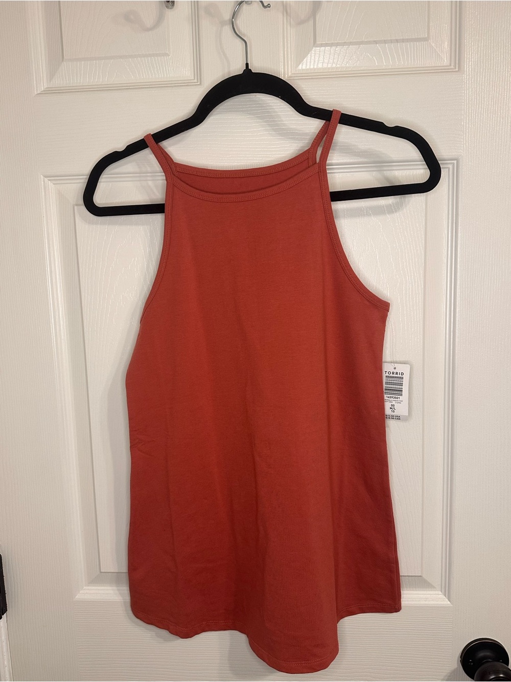 torrid Rust High-Neck Tank Top
